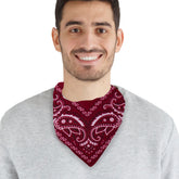 Maroon Cotton Bandanas